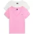 Tommy Hilfiger 2-pack V-neck Tee Ecru/pink Daisy