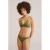WE Fashion bikinibroekje met textuur olijfgroen