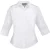 Premier 3/4 mouw Popeline Blouse / Gewoon werkoverhemd (Wit)