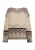 usha Jumper Dames Beige Veelkleurig