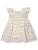 Rock a Bye Baby Boutique Jurk ‘Blume’  stone grey / donkergroen / oranje / wit