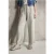 Street One Studio Dames Linnen broek met rechte pijpen in Groen