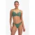 Beachlife brazilian strik bikinibroekje met lurex en textuur groen