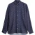 John Varvatos Ls Ross Sport Shirt W/ Floral Print Twilight Blue
