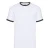Fruit of the Loom Heren Ringer T-Shirt (Wit/zwart)