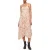 AllSaints Zelma Momo Dress Chalk White/pink