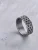 REYTEL Ring ‘HIPNOTIC’  zilver