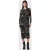 AllSaints Keiko Mesh Dress Evolve Slate Grey