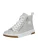 Rieker Sneakers hoog  zilver / wit