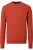 Redmond Casual Trui ronde hals rood, Effen
