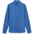 Lyle & Scott Heren Knoop-overhemd Katoen Linnen (Blauw)