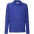 Fruit of the Loom Polo shirt met lange mouwen voor kinderen/kinderen