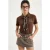 Geborduurde Tekstprint Poloshirt