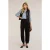 Motivi Fluid Fabric Cargo Pants Black