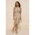 TRENDYOLMİLLA Dames Beige Effen Maxi Mouwloos Avond / Dagelijks Recht Jurken