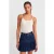 Gelaagde Crop Cami Blouse met Strikdetail