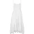Boss Dames/Dames Broderie Maxi Dress (Witte afdrukken)