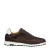 Van Lier nubuck sneakers donkerbruin