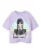NAME IT Shirt ‘Dyp Wednesday’  lichtblauw / orchidee / zwart / wit