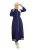 MODAMIHRAM Jurk  donkerblauw / wit