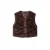 Poools Gilet 633240-T463 | Bruin