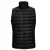 SOLS Heren Wilson Lichtgewicht Gewatteerde Bodywarmer (Zwart)