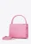 Wittchen Dames mini handtas met glanzende gesp, lichtroze, eco-leer