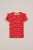 WE Fashion – Meisjes T-shirt met print – Slim Fit – All-over print – Katoen –