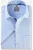 OLYMP Luxor Overhemd Korte mouw blauw