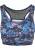Urban Classics BH  royal blue/koningsblauw / oudroze / zwart