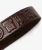 Vintage Branded Riem Klassieke Pasvorm Bruin