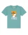 watabout.kids Shirt ‘Fuchs’  blauw / turquoise / oranje / wit
