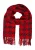 s.Oliver Sjaal  rood / wijnrood