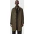 AllSaints Trent Coat Log Brown