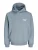 JACK & JONES Sweatshirt ‘JORNorrebro’  pastelblauw / wit