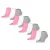 PUMA Sokken  grijs / rosa / wit