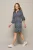 Cecile Print Tuniek Navy / Wit