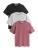Next Shirt  pitaja roze / zwart / offwhite