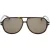 Hugo Boss Havana Bruine Zonnebril met Grijze Lens