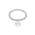 Luxenter armband afgewerkt in rhodium – Ansy