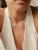 Hey Happiness Ketting ‘Pearl Elegance’  zilver