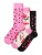 Happy Socks Sokken  lichtroze / rood / zwart / wit