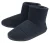 Heren Binnenboot Slippers | Dunlop | Geheugenschuim | Thuis Kamer Slaapkamer | Harde Zool | Geweldig Cadeau voor Hem – Marineblauw