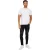 Brave Soul Skinny-jeans voor heren in ‘washed’-biker-stijl (Houtskoolwas)