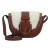 FOSSIL Schoudertas  bruin / wit
