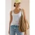 Effen longtop met ronde hals