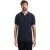 No Excess Pullover short sleeve v-polo slub night