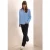 Cecil Dames Blouse in effen kleur in Blauw