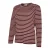 MAMALICIOUS gestreepte zwangerschaps longsleeve – donkerrood