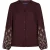 Red Button Blouse embroidery